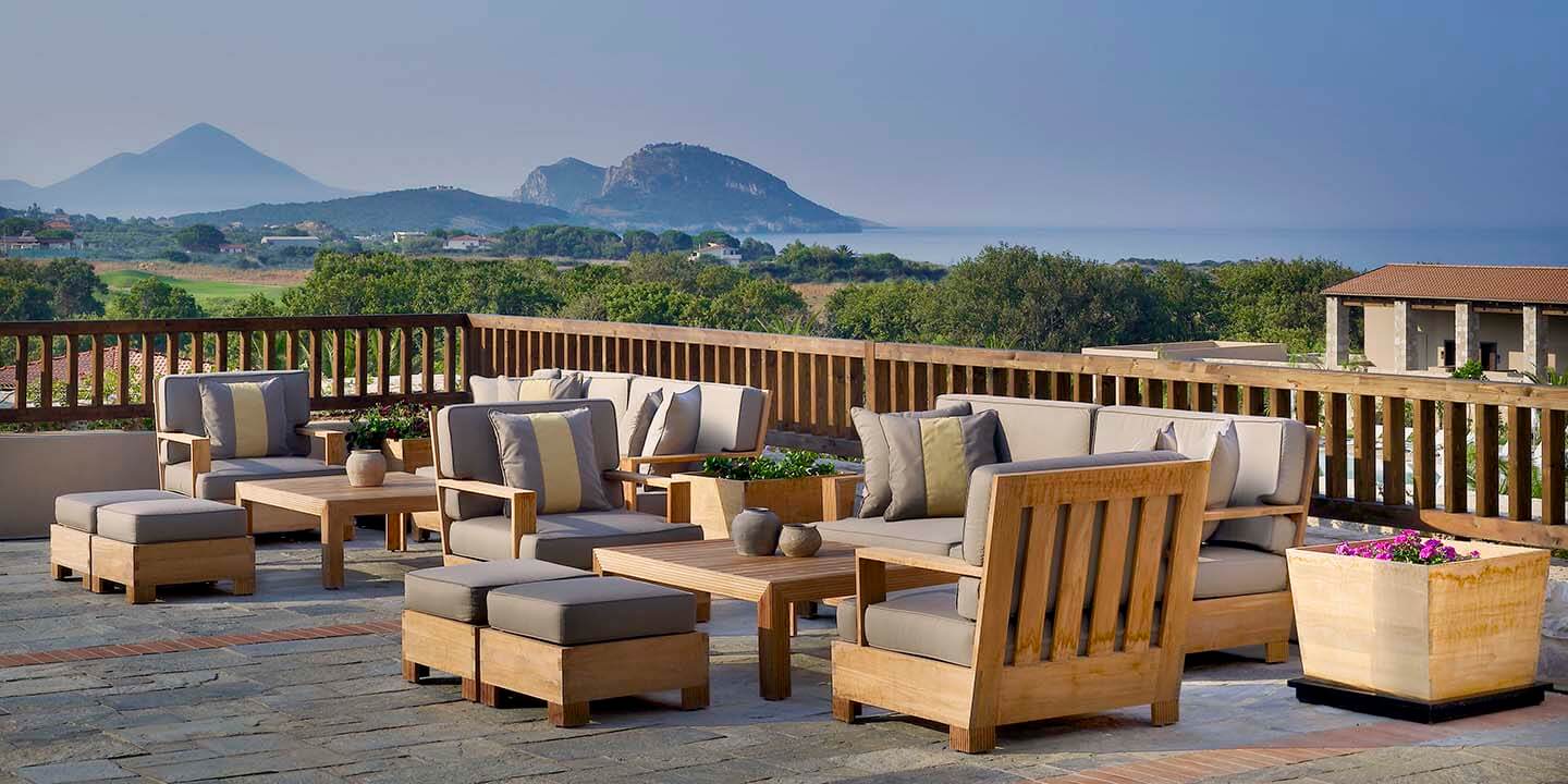 Costa Navarino - Lobby Terrace